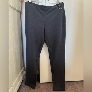 New York & Company- Gray Ponte Pull On Leggings (NWT)